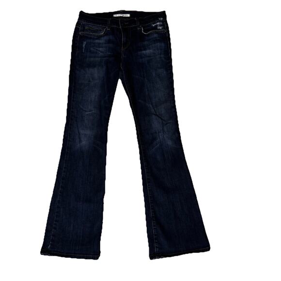 JOE'S WOMENS FLARE BOOT PROVOCATEUR DENIM JEANS SZ 27 EUC 29 x 30 inseam - Picture 1 of 8